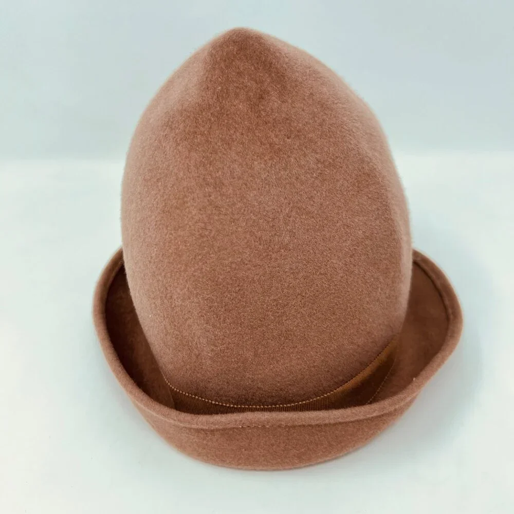 Henry Pollak 40s-50s Zephyr German Style Wool Felt Hat - Picture 5 of 7